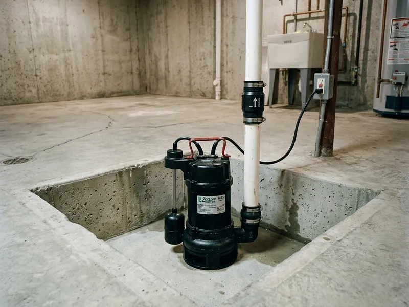 Sump Pump Installation Plumber Services